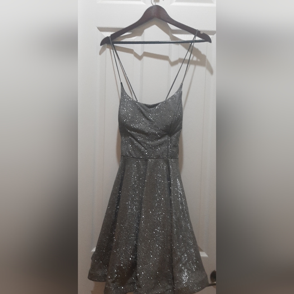 Silver dress